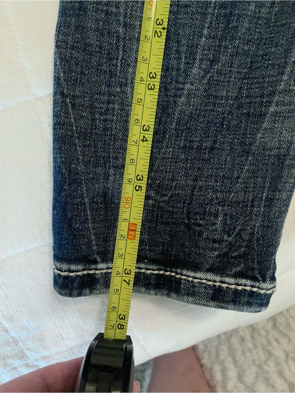 Miss Me Embellished Dark Blue Skinny Jeans - Picture 6 of 9